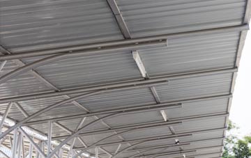 installing Upper Green metal roofing